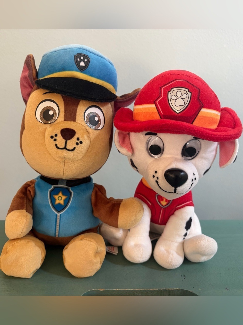 Paw Patrol Plush Duo — Chase & Marshall stuffies